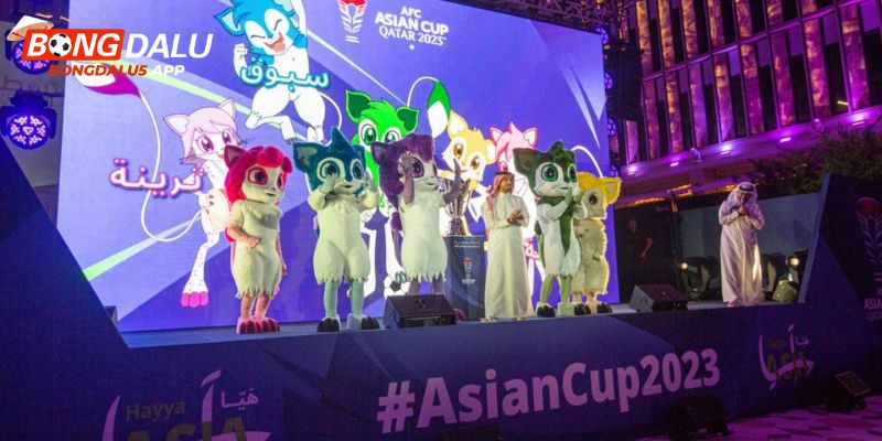 Linh vật của Asian Cup mang ý nghĩa nhất định